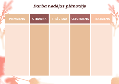 "Back to School" Plānotājs